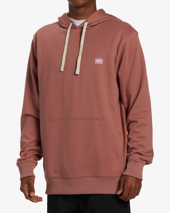 Billabong All Day Hooded Sweatshirt-Rosewood