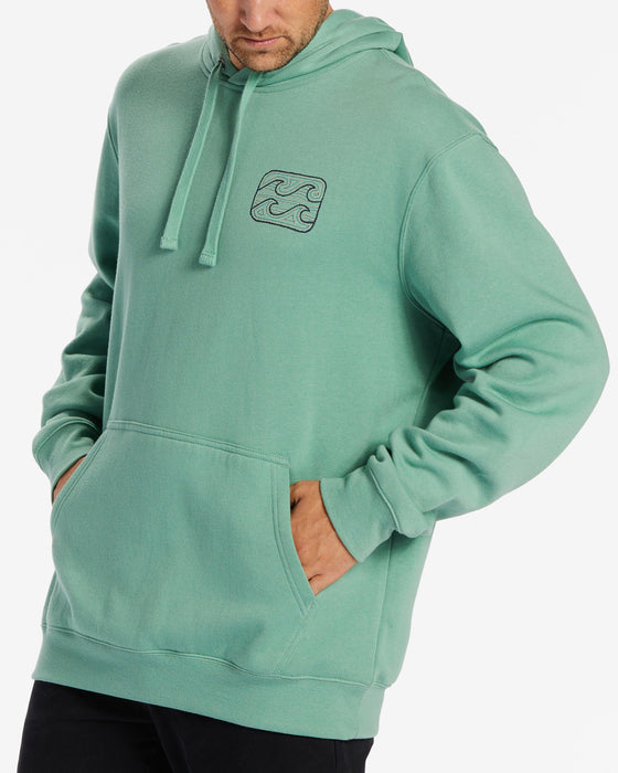 Billabong Short Sands Pullover Sweatshirt-Dusty Green