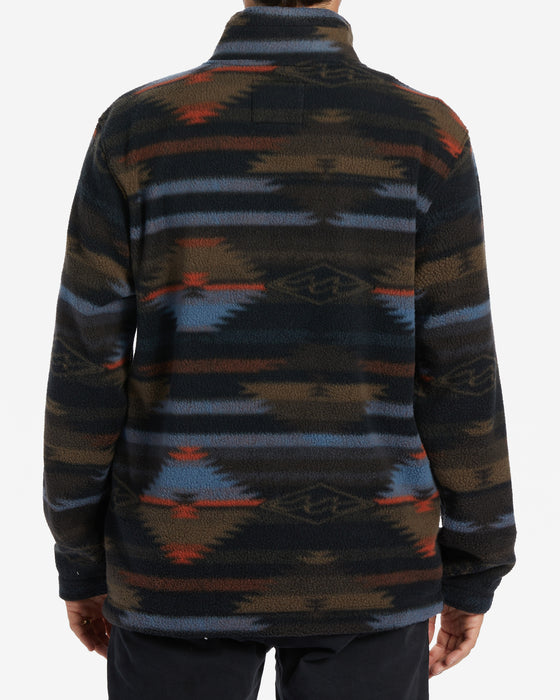 Billabong Boundary Mock Neck Jacket-Black