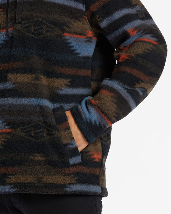 Billabong Boundary Mock Neck Jacket-Black