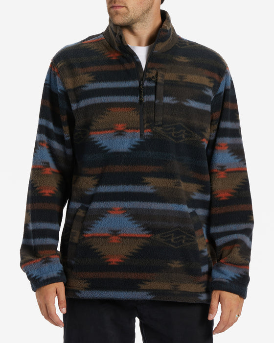 Billabong Boundary Mock Neck Jacket-Black