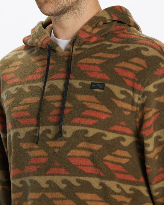 Billabong Furnace Pullover L/S Shirt-Dark Brown