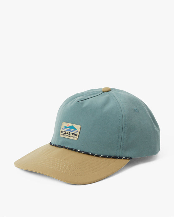 Billabong Adiv Strapback Hat-Washed Blue
