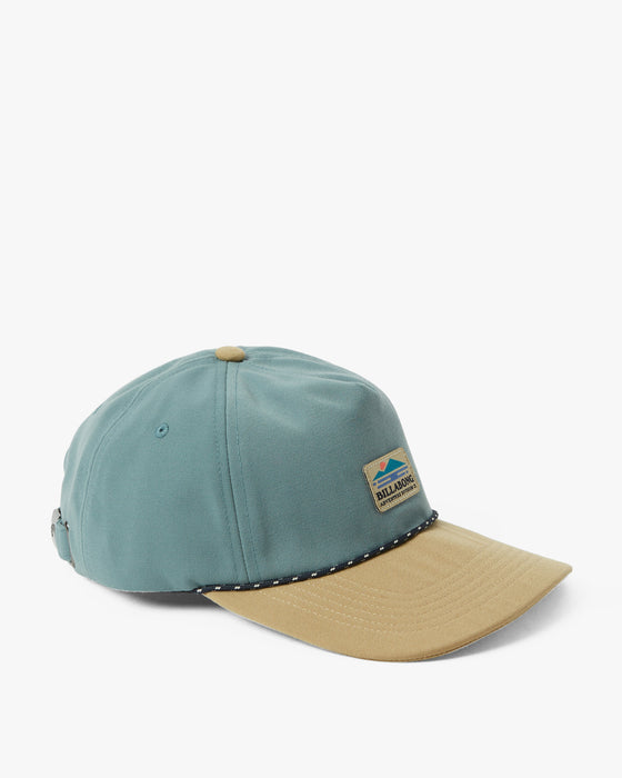 Billabong Adiv Strapback Hat-Washed Blue