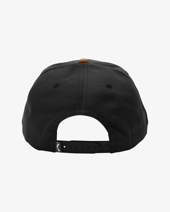 Billabong Stacked Snapback Hat-Black/Tan