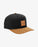 Billabong Stacked Snapback Hat-Black/Tan