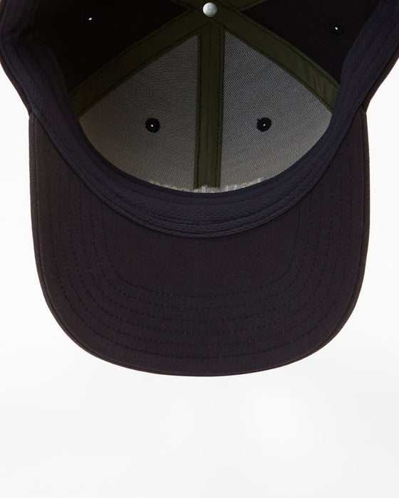 Billabong Walled Snapback Hat-Navy Blue
