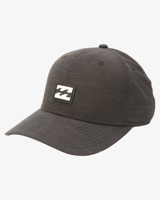 Billabong Crossfire Stretch Hat-Black
