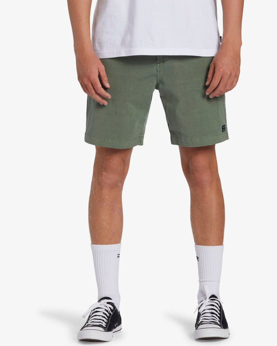 Billabong Crossfire Wave Washed Shorts-Sage