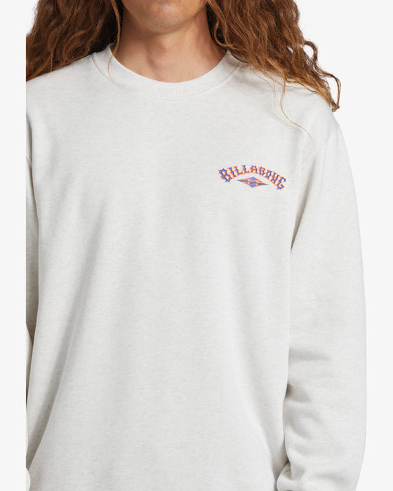 Billabong Short Sands Crew Sweatshirt-Oatmeal Heather