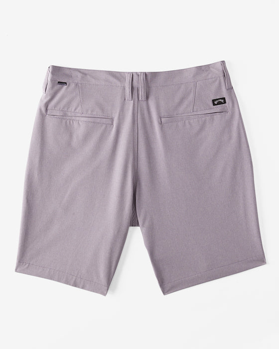 Billabong Crossfire Mid Shorts-Plum