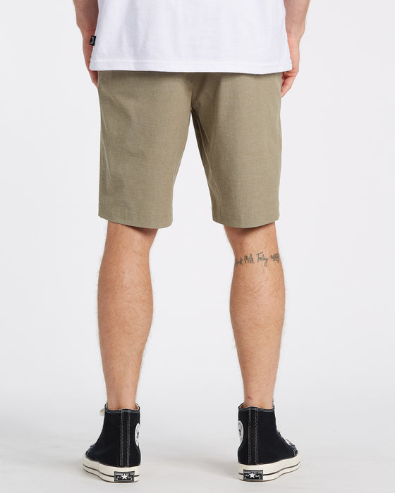 Billabong Crossfire Mid Shorts-Khaki