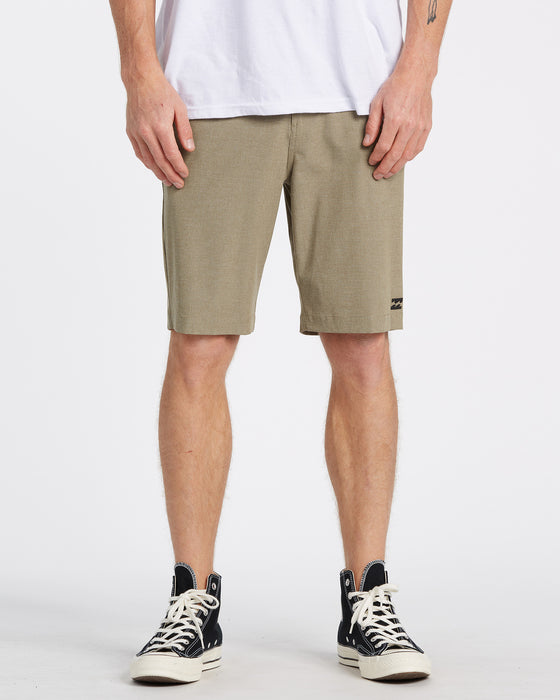 Billabong Crossfire Mid Shorts-Khaki