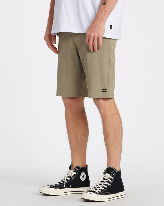 Billabong Crossfire Mid Shorts-Khaki