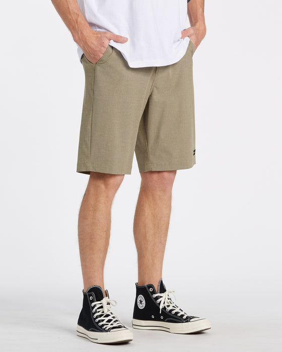 Billabong Crossfire Mid Shorts-Khaki