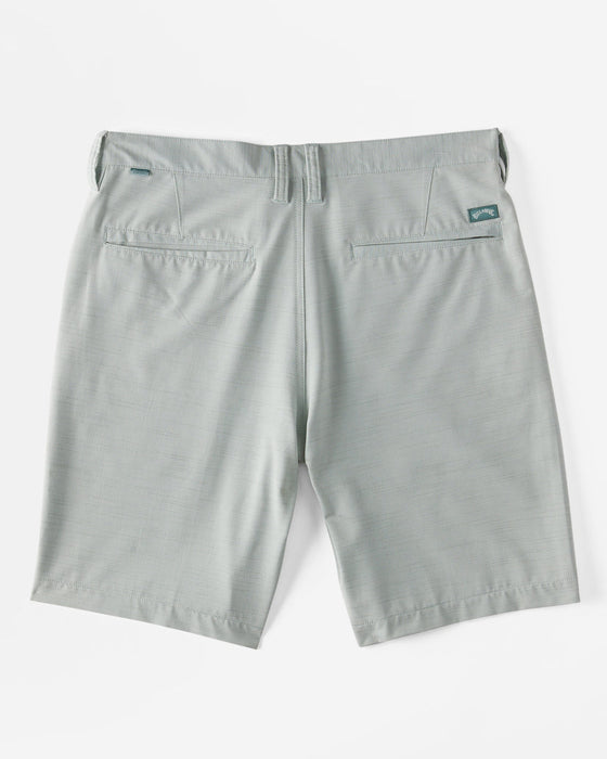 Billabong Crossfire Slub Mid Shorts-Vapor