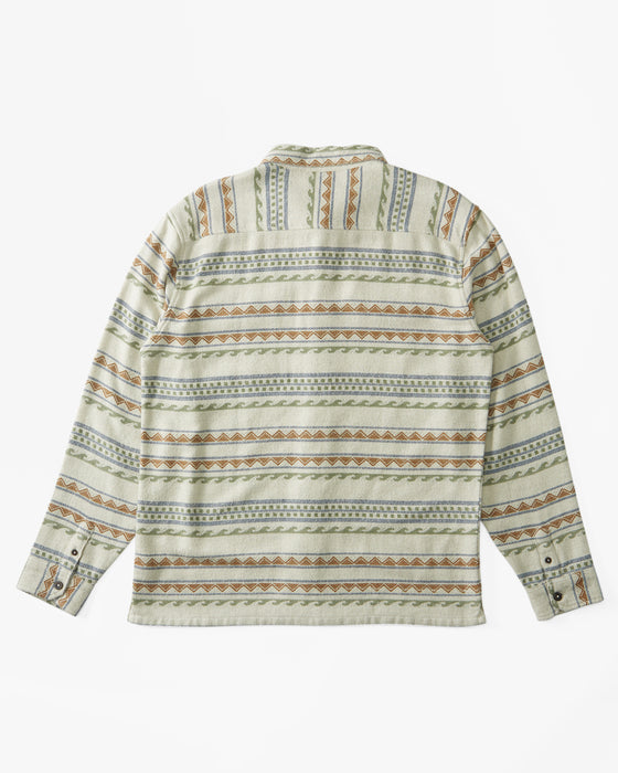 Billabong Offshore Jacquard Flannel L/S Shirt-Chino