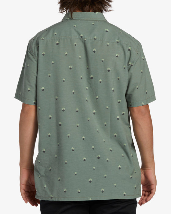 Billabong Surftrek Trail S/S Shirt-Sage