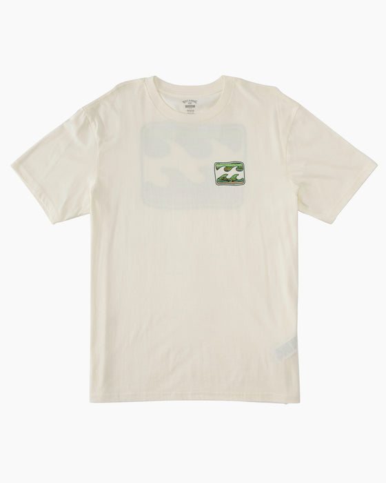 Billabong Crayon Wave Tee-Off White