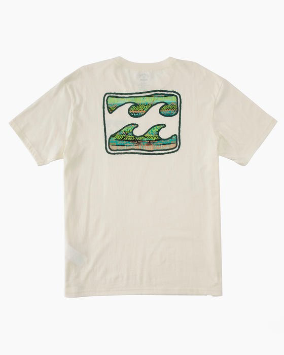 Billabong Crayon Wave Tee-Off White