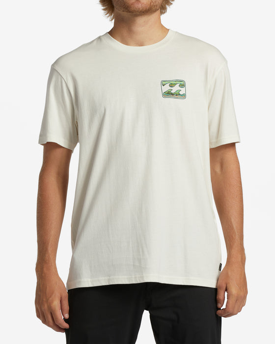 Billabong Crayon Wave Tee-Off White
