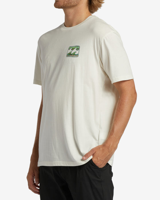 Billabong Crayon Wave Tee-Off White