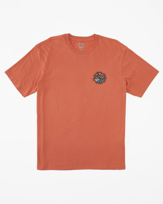 Billabong Frontier Tee-Coral
