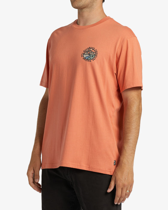 Billabong Frontier Tee-Coral