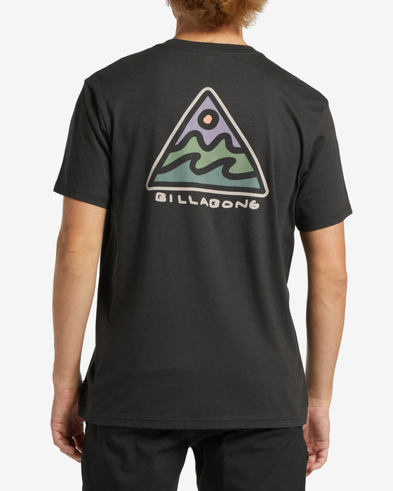 Billabong Frontier Tee-Washed Black
