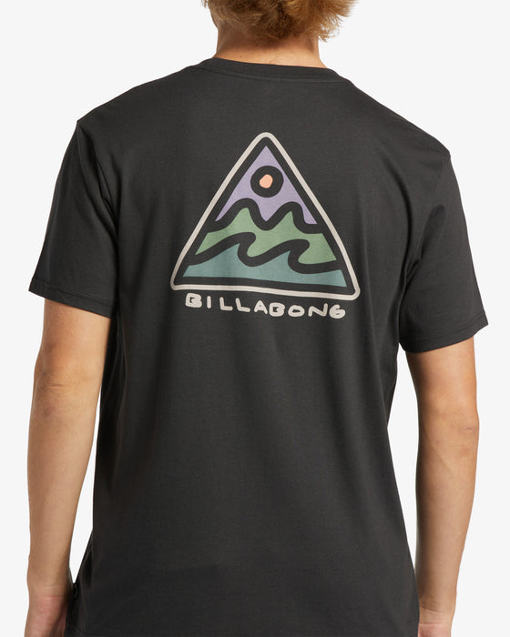 Billabong Frontier Tee-Washed Black