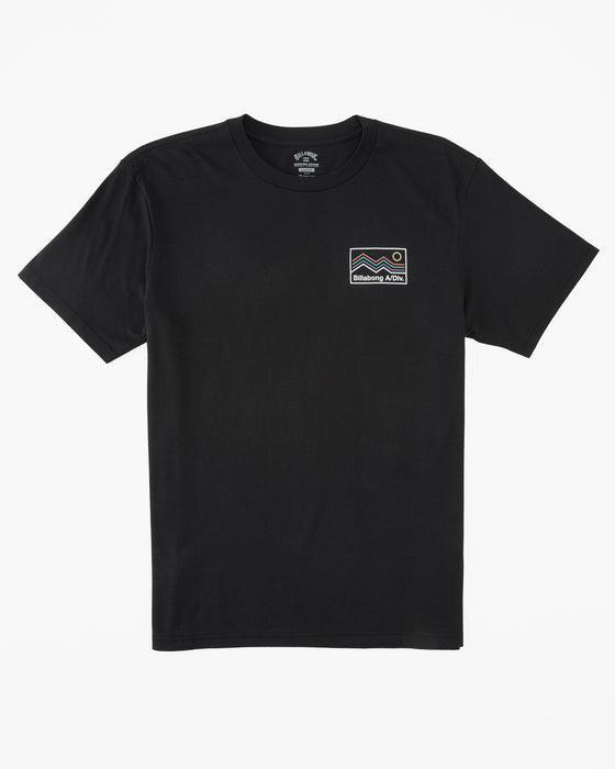 Billabong Range Tee-Washed Black