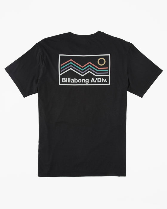 Billabong Range Tee-Washed Black