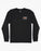 Billabong Range L/S Tee-Washed Black