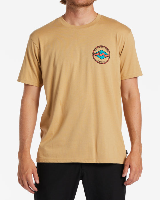 Billabong Rotor Diamond Tee-Dusty Gold