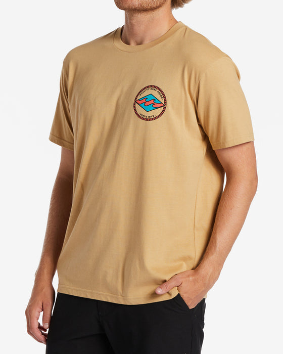 Billabong Rotor Diamond Tee-Dusty Gold