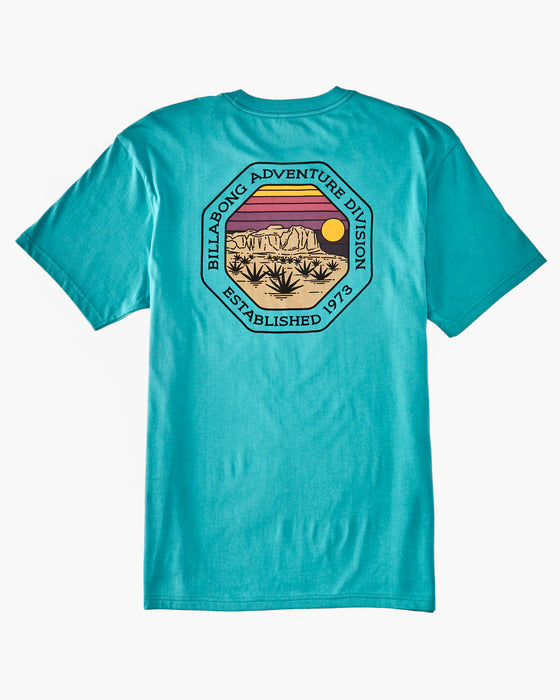 Billabong Rockies Tee-Seagreen