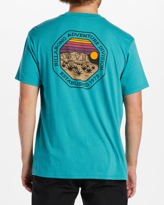 Billabong Rockies Tee-Seagreen