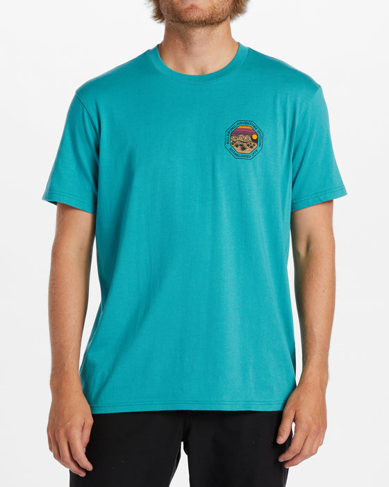 Billabong Rockies Tee-Seagreen