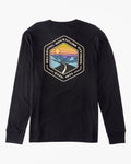 Billabong Rockies L/S Tee-Black