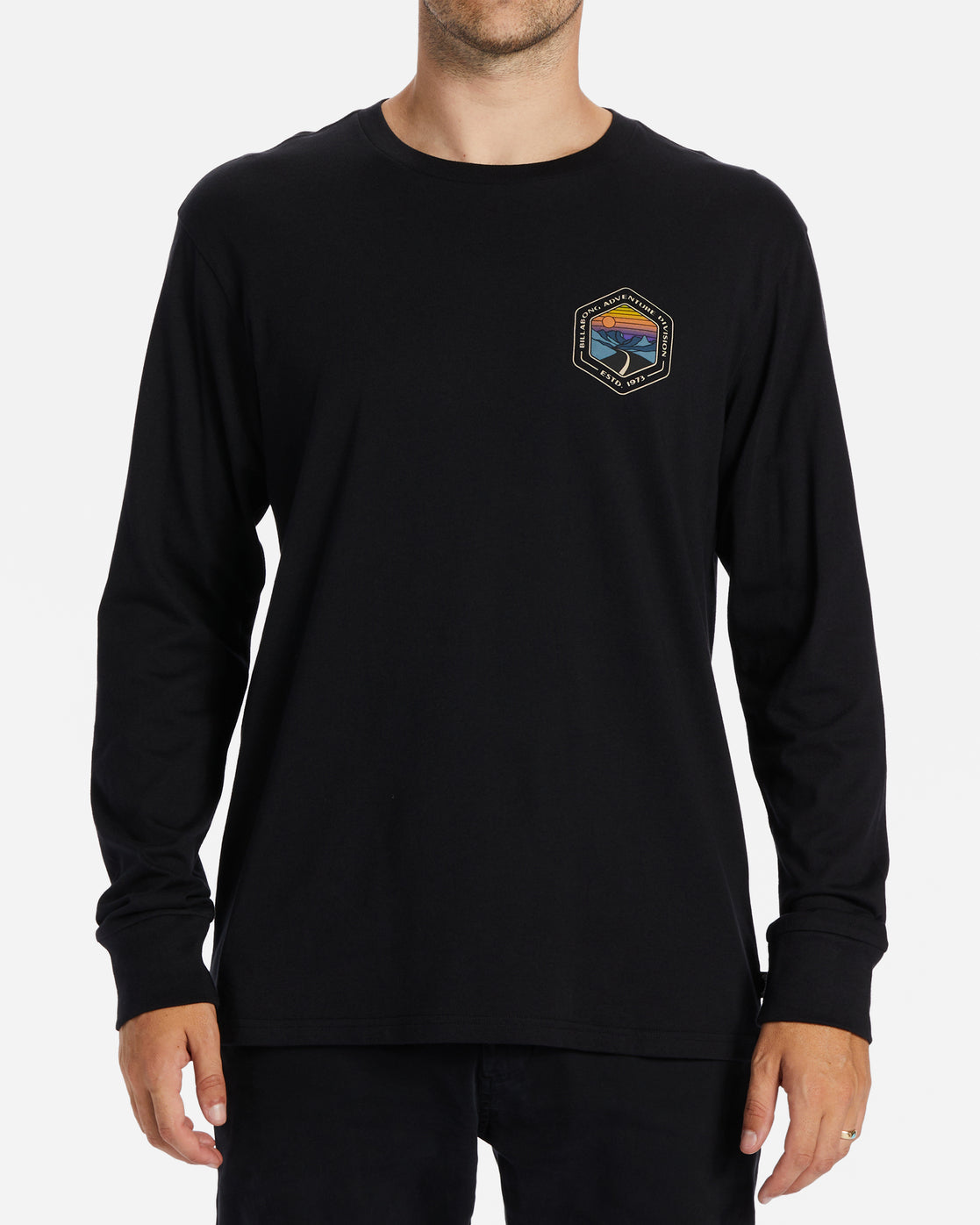 Billabong Rockies L/S Tee-Black