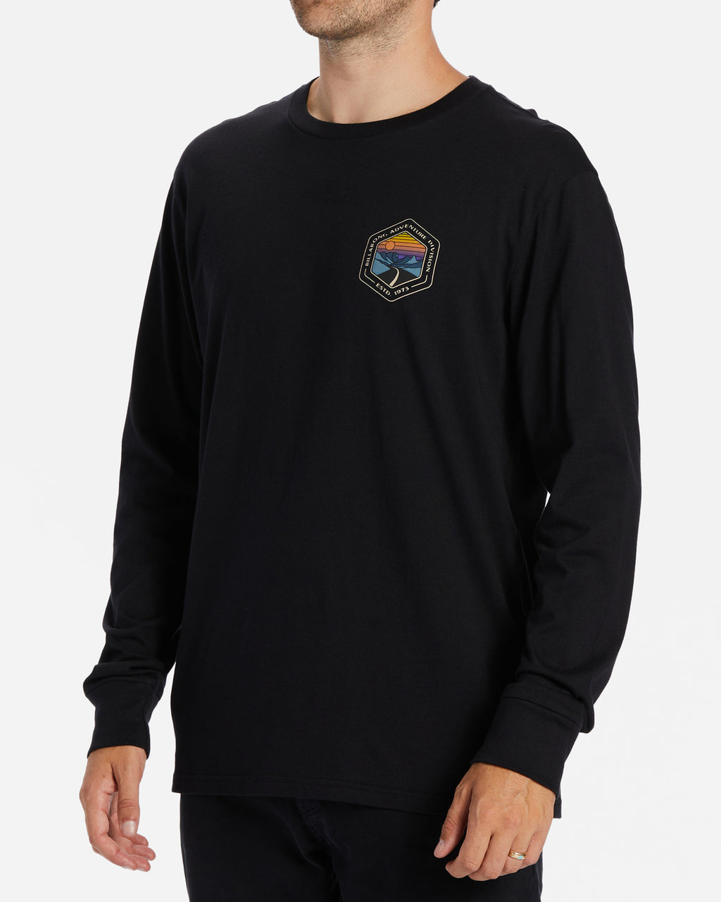 Billabong Rockies L/S Tee-Black