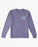 Billabong Crayon Wave L/S Tee-Dusty Grape