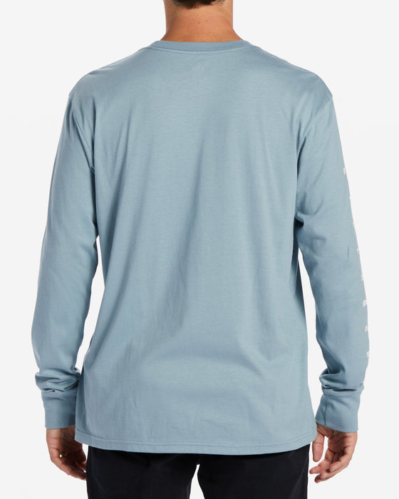Billabong Unity L/S Tee-Washed Blue