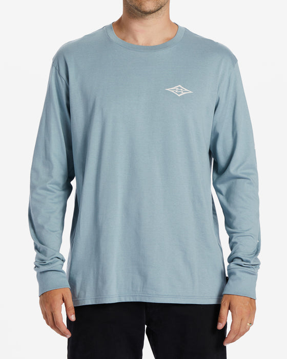 Billabong Unity L/S Tee-Washed Blue