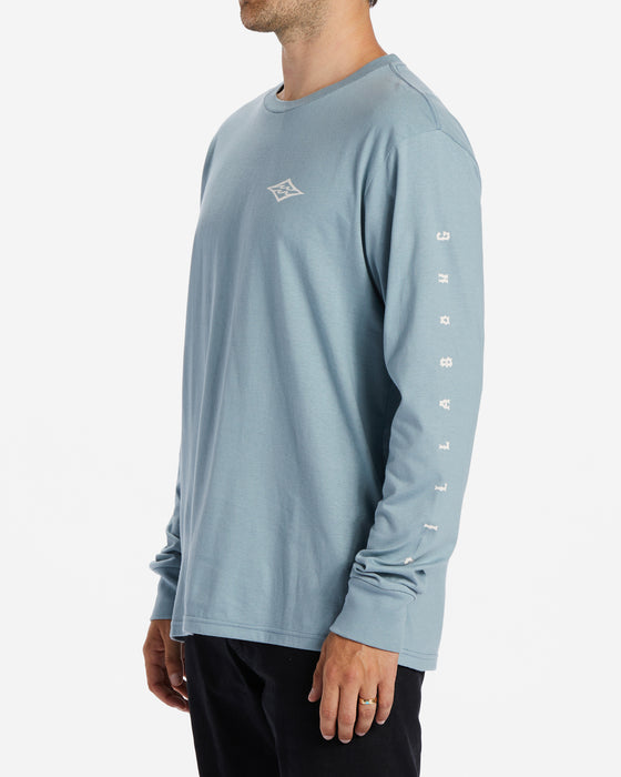 Billabong Unity L/S Tee-Washed Blue