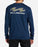 Billabong Fragment L/S Tee-Dark Blue