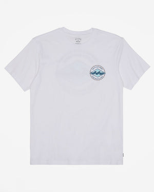 Billabong Rotor Diamond Tee-White— Alternate View