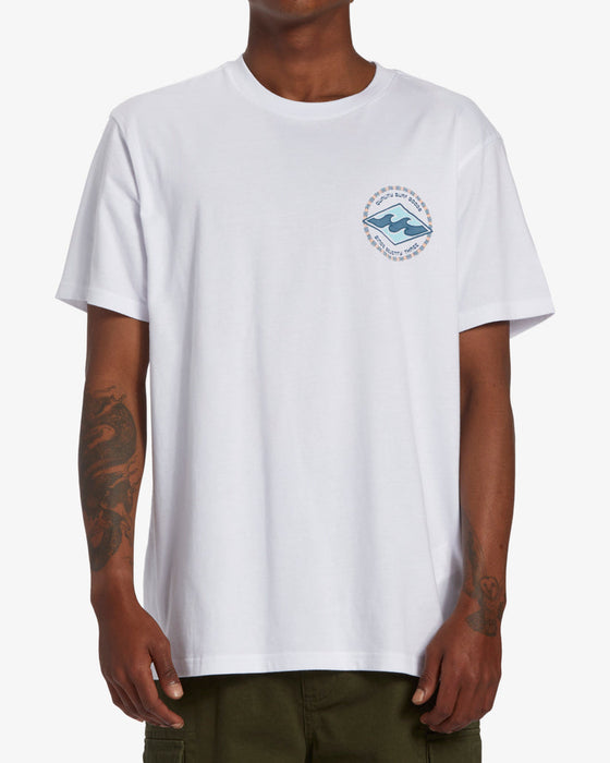 Billabong Rotor Diamond Tee-White