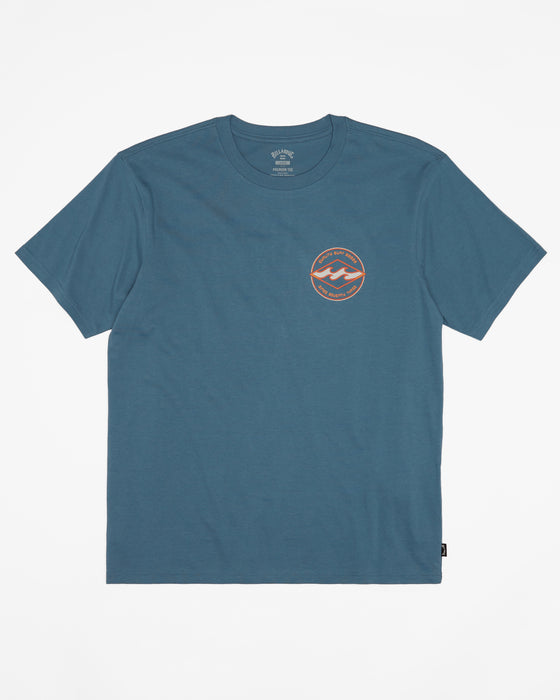 Billabong Rotor Diamond Tee-Vintage Indigo