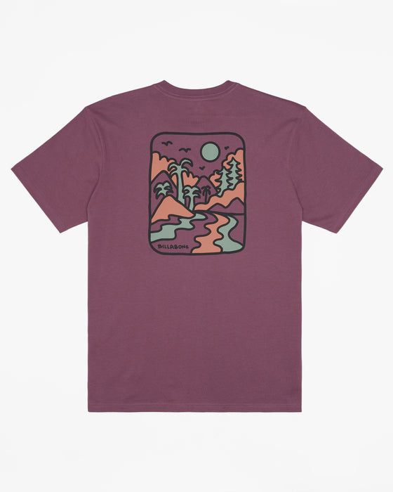 Billabong Shine Tee-Plum